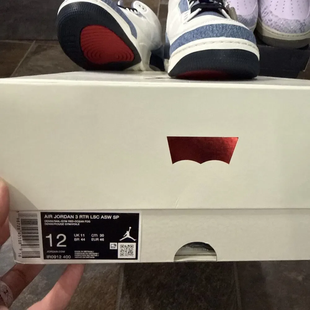 Size 12 - Levi’s x Air Jordan 3 Retro All-Star